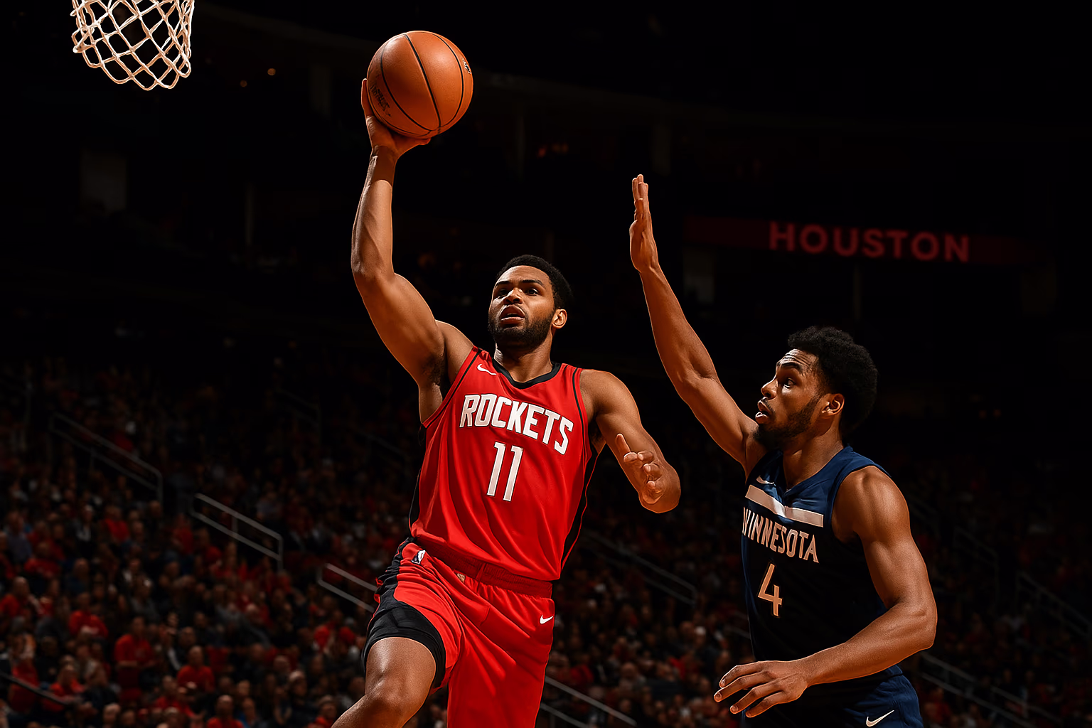Houston Rockets Fall Short Against Timberwolves in Hard-Fought Battle