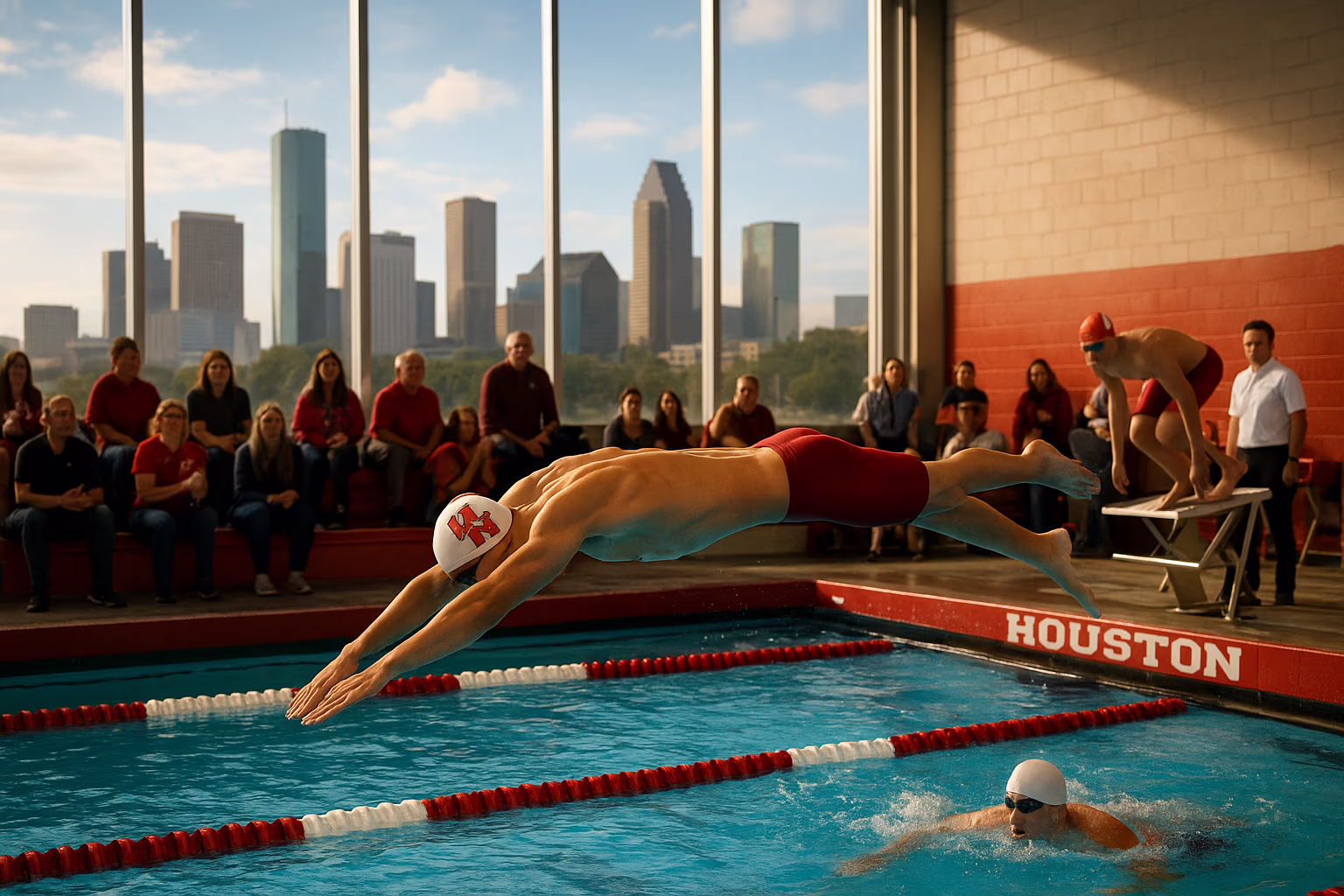 Houston Hosts Big 12 East Showdown as Cougar Swimmers and Divers Return Home