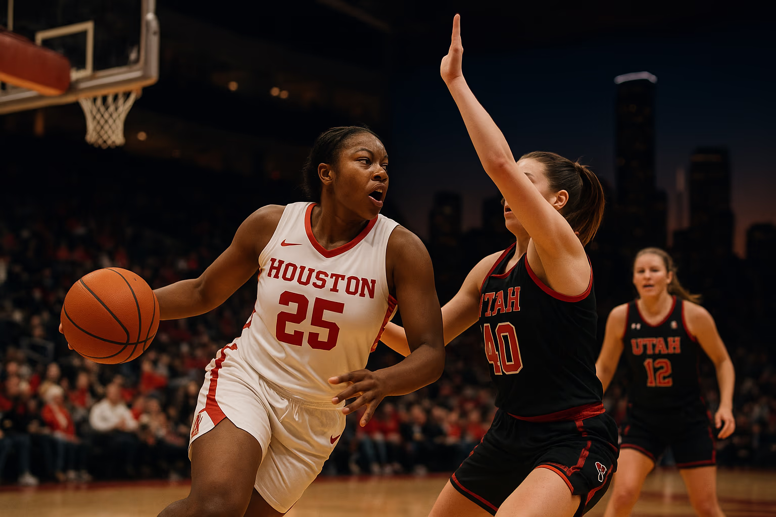 Houston Women’s Hoops Nearly Stuns Utah with Fierce Second-Half Rally