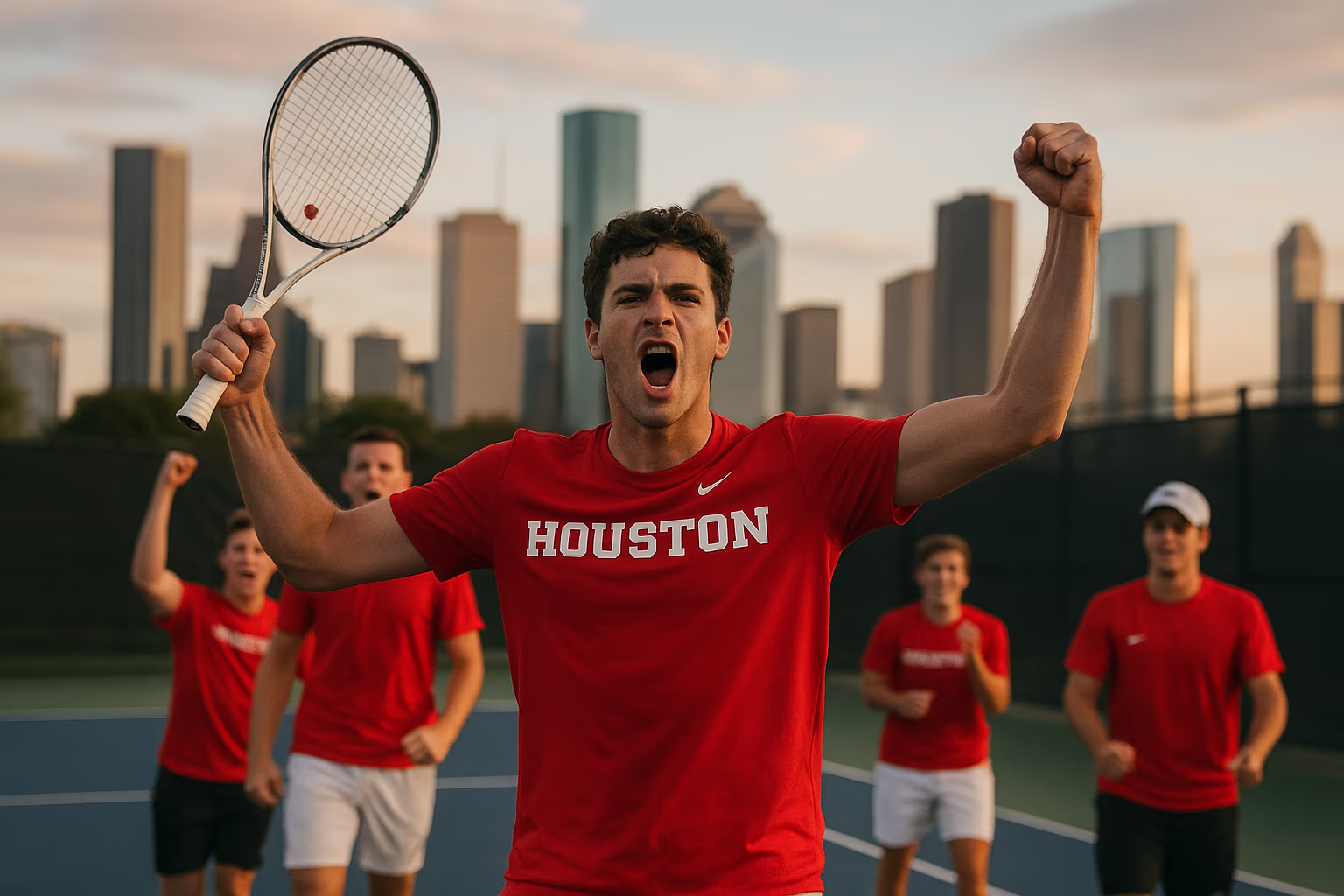 Houston Tennis Opens Season With Dominant Sweep of LMU