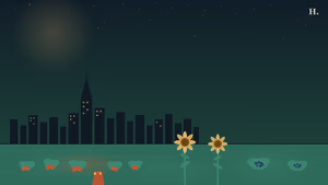Pick your own farms near Houston: strawberry plants and sunflowers at dusk