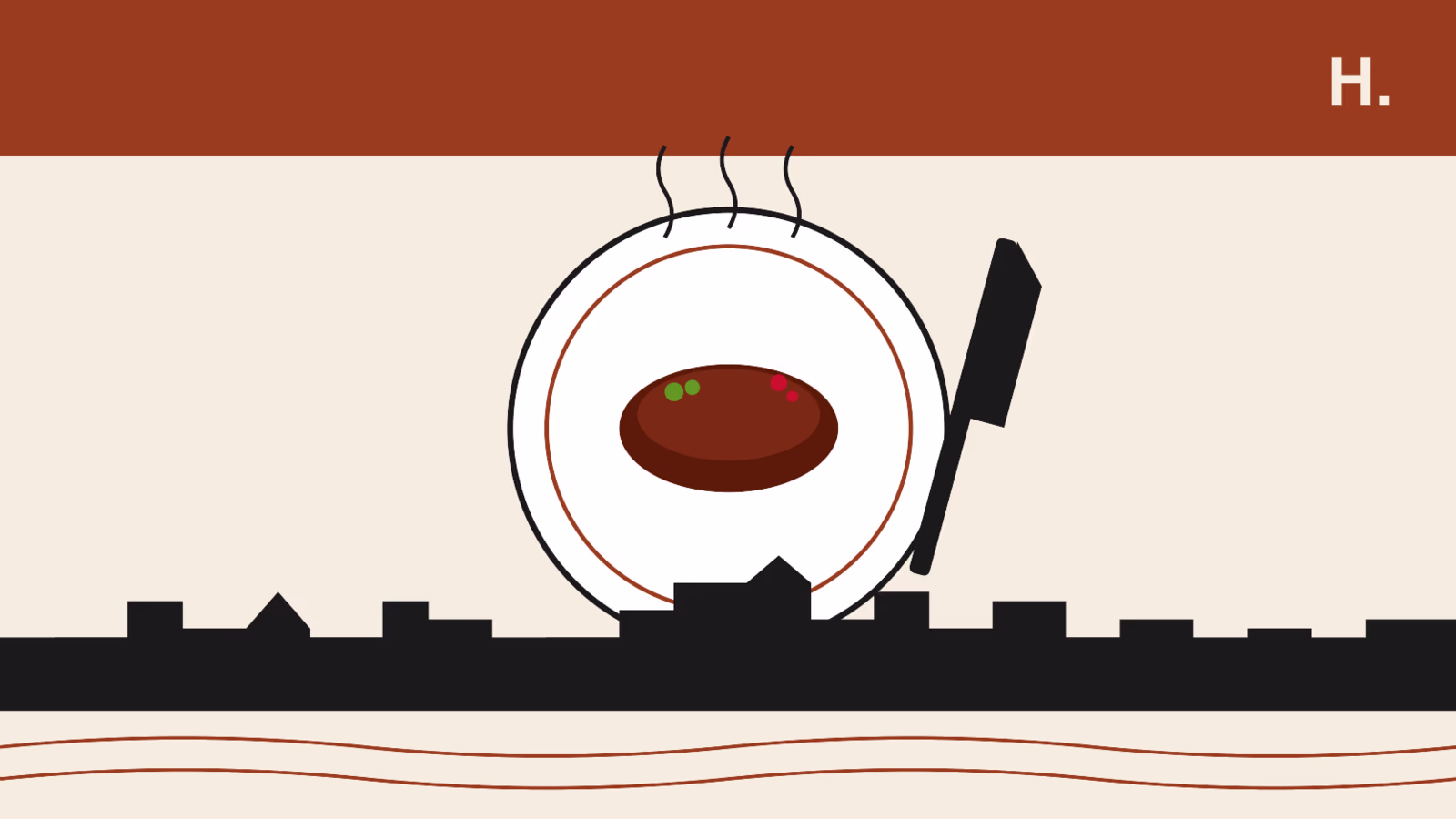 Best restaurants in Galleria Uptown Houston upscale dining plate illustration