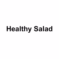 Healthy salad photo